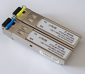 1.25Gbps SFP BIDI光？，40km,1490 nm TX / 1310nm RX